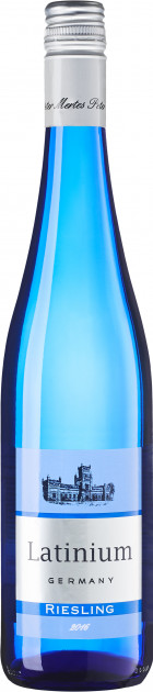 Wine Latinium Nahe Riesling white semi-sweet 9.5% glass bottle 0.75l