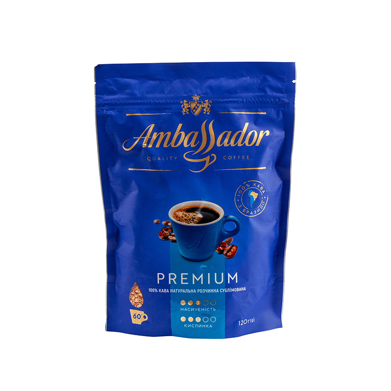 Coffee Ambassador Premium Natural Instant Freeze-Dried 120g