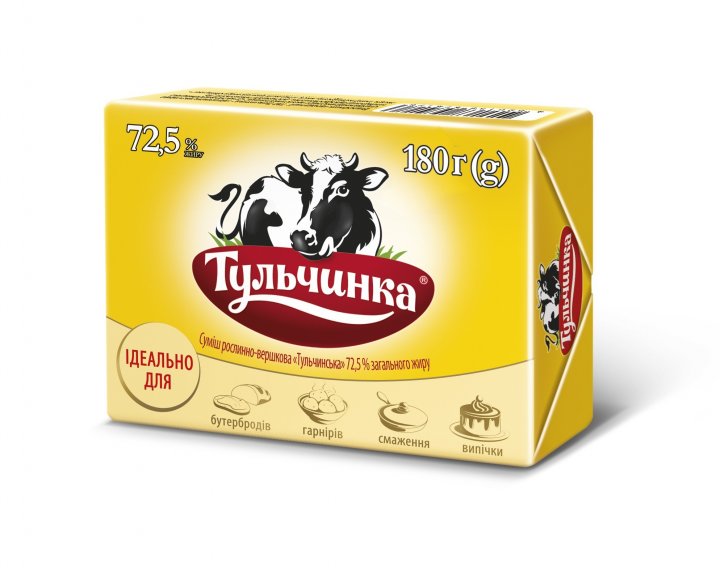 Image 2 of the Augalinis-grietinėlės mišinys Tulchinka 72.5% 180g product