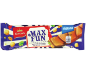 Chocolat Korona Max Fun Lait Caramel, Marmelade, Biscuit 38g
