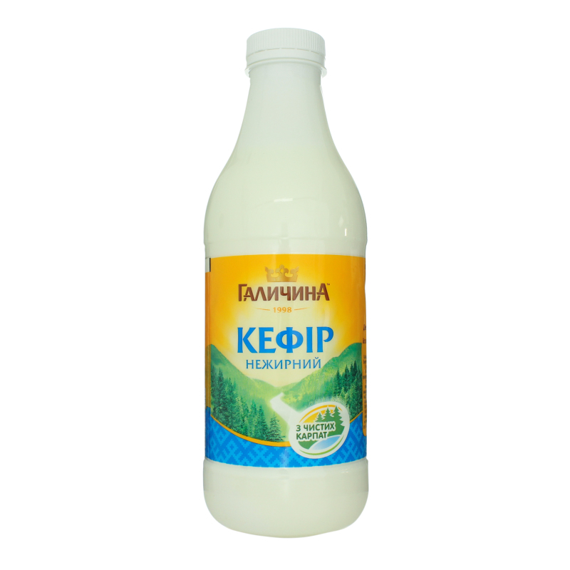 Image 2 of the Kefir Halychyna Karpatskyi beztłuszczowy plastikowa butelka 870g product