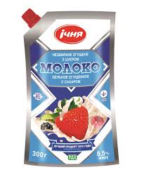 Image 2 of the Condensed milk Ichnya 8.5% with sugar doy-pack 300g product