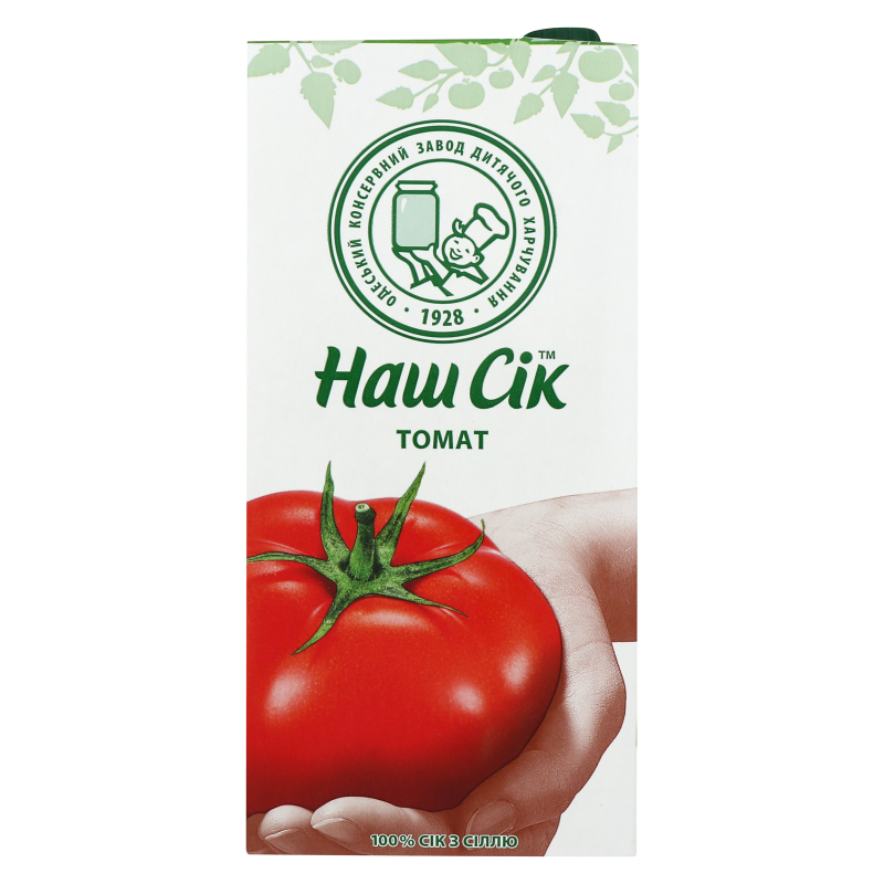 Image 2 of the Sok Nasz sok Pomidorowy z solą tetra-pak 1.93l product