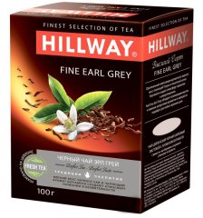 Image 2 of the ชา Hillway Fine Earl Grey ซีลอนดำชนิดใบ แต่งกลิ่นเบอร์กาม็อท 100 กรัม product
