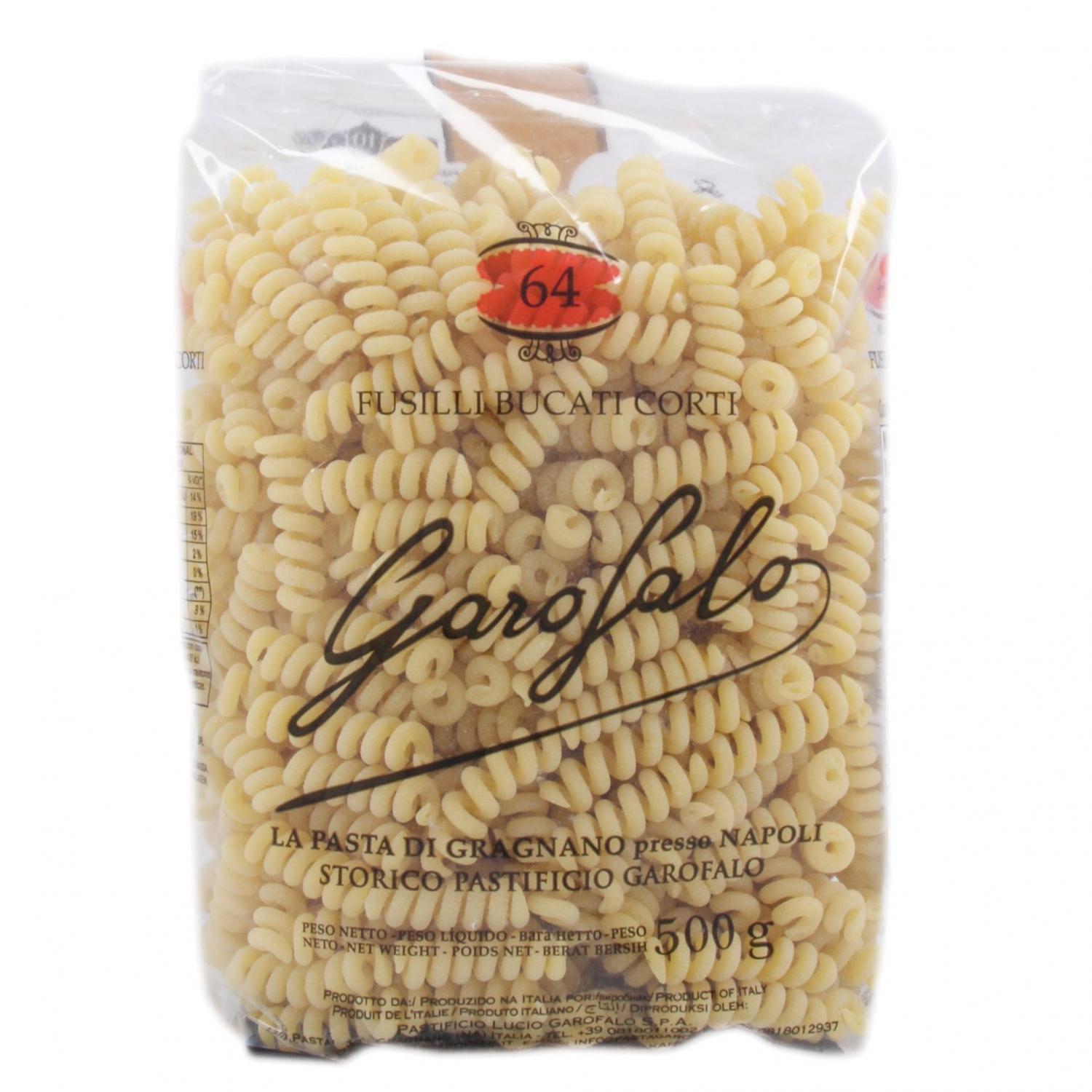 Image 3 of the Pasta Garofalo Fusilli Bucati Short Package 500g product