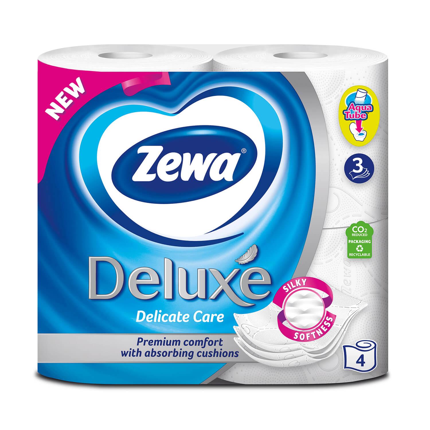 Image 3 of the Papier Toilette Zewa Deluxe 3 Plis 4 Unités product
