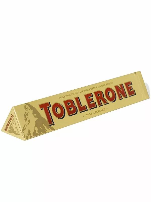 Chocolate Toblerone Milk with Honey and Almond Nougat 100g