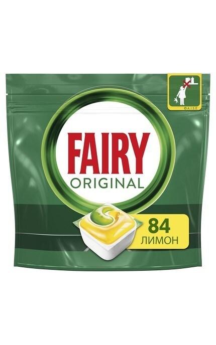 Capsules pour lave-vaisselle Fairy Original Tout en 1 Citron 84 pcs