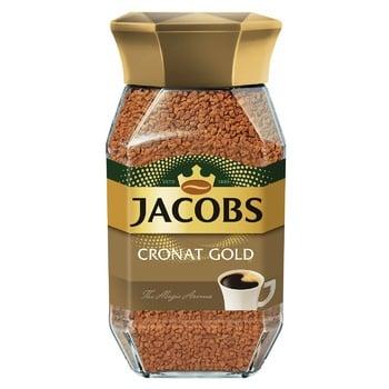 Coffee Jacobs Cronat Gold instant freeze-dried natural in glass jar 200g