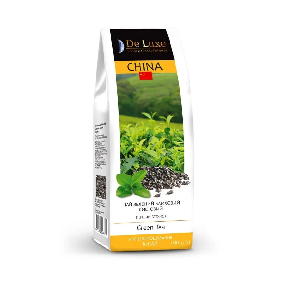 Tea De Luxe Green Leaf 100g